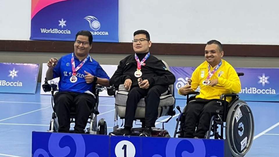 DUBIER PAREDES OBTIENE PASE INDIVIDUAL HACIA EL CAMPEONATO MUNDIAL DE BOCCIA 